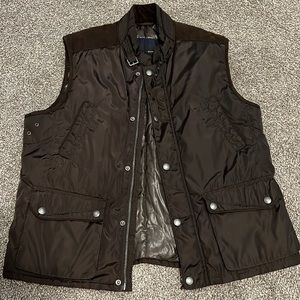 Zara Man XXL Vest Dark Brown